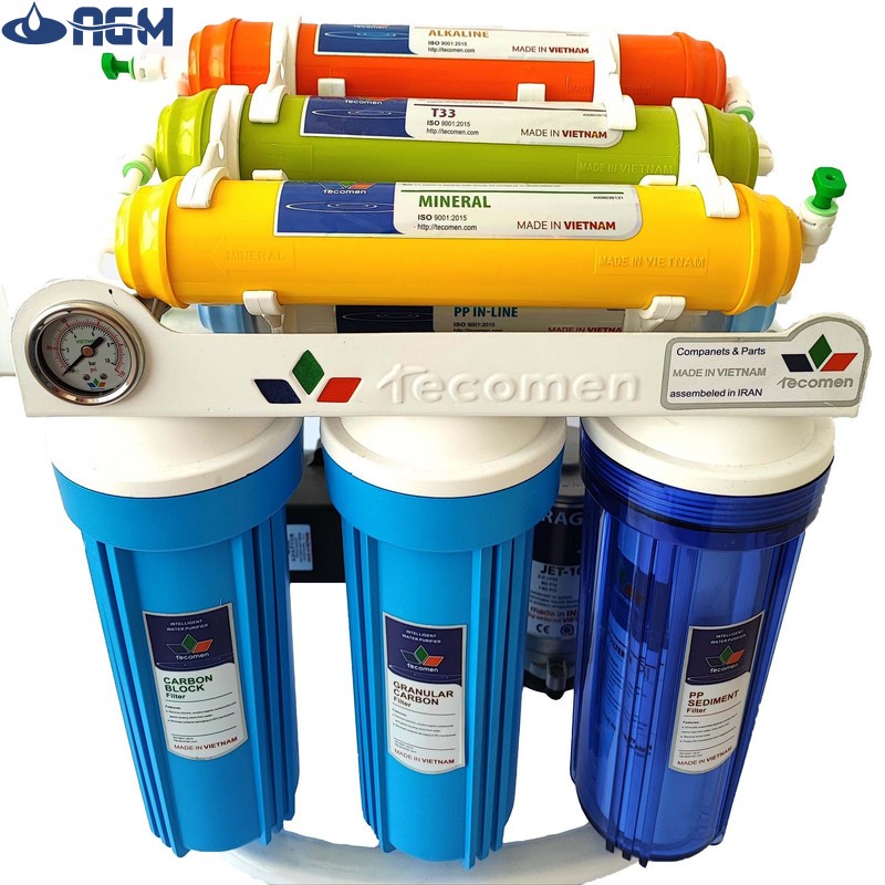 دستگاه تصفیه کننده آب تکومن مدل RO7STAGE