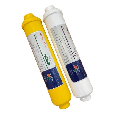 فیلتر دستگاه تصفیه آب تکومن POST CARBON - MINERAL مجموعه دو عددی