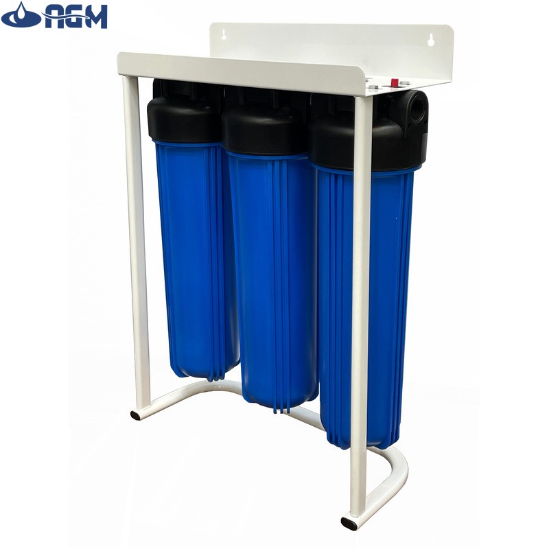 دستگاه تصفیه آب  جامبو سه مرحله ای مناسب برای ورودی ساختمان