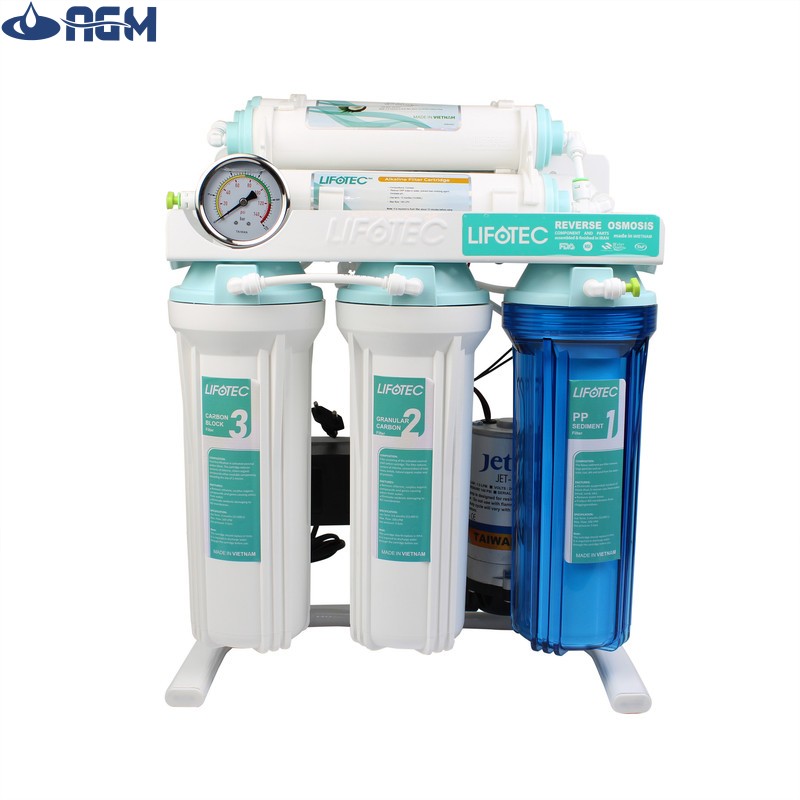 دستگاه تصفیه کننده آب زیر سینک لیفوتک مدل 7STAGE به همراه فیلتر مجموعه 3 عددی