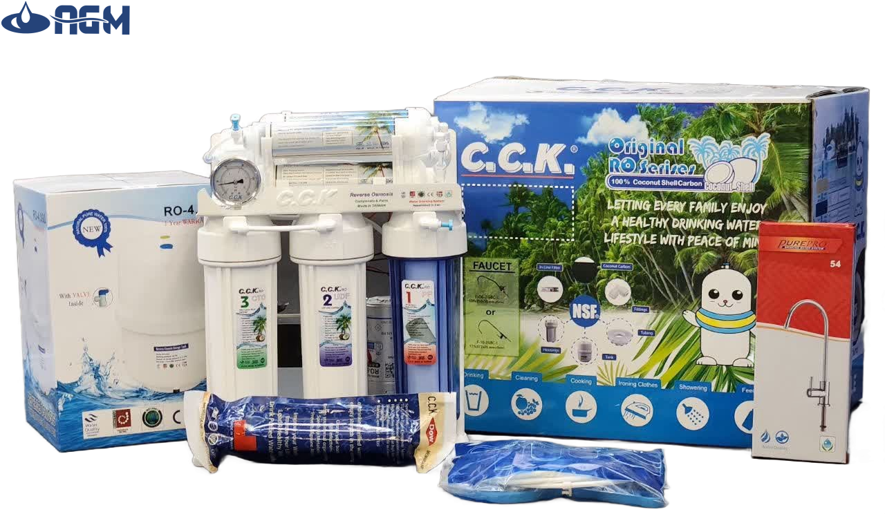 دستگاه تصفیه آب خانگی 7  مرحله ای  C.C.K قطعات وارداتی