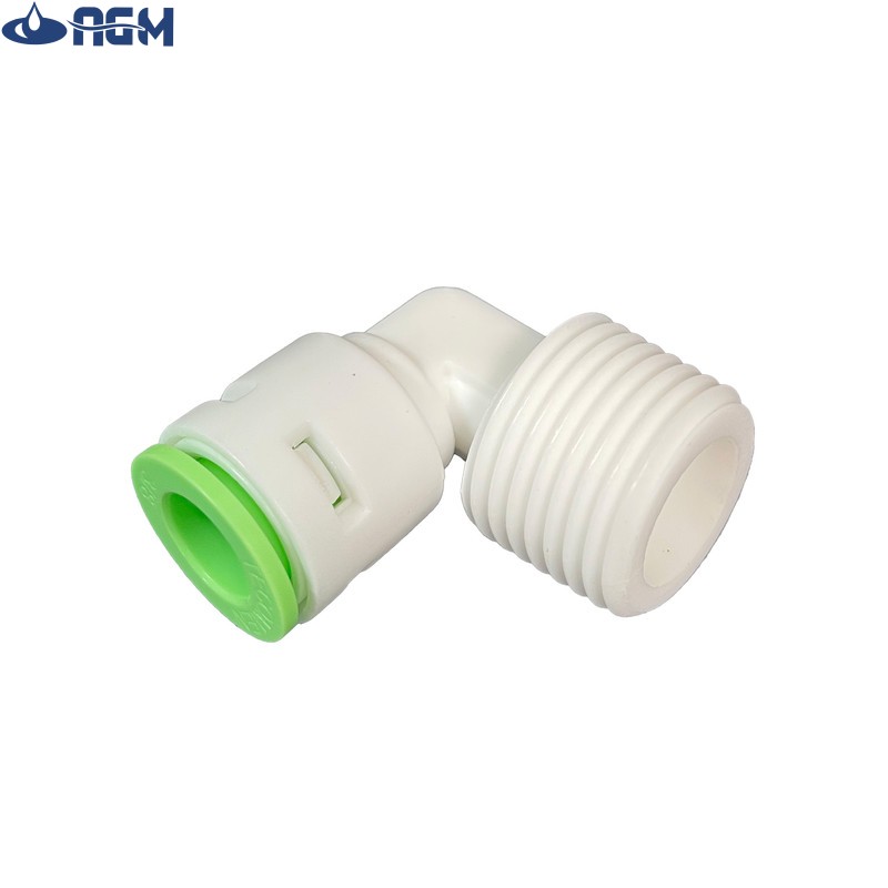 اتصال زانویی رزوه به فیتینگ تکومن مدل 3/8 به 10 مجموعه 9 عددی