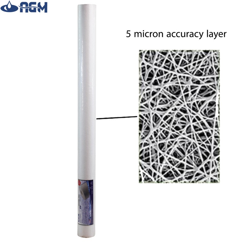 فیلتر دستگاه تصفیه آب سی سی کا مدل PP-5 Micron-30 Inch-Slim