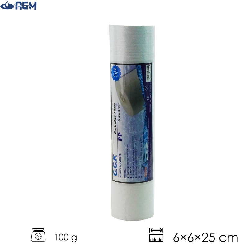 فیلتر دستگاه تصفیه آب سی سی کا مدل الیافی SC-10-5