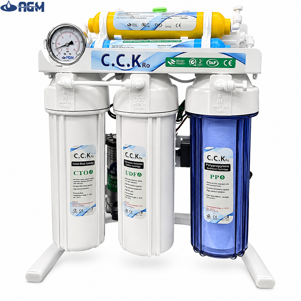 دستگاه تصفیه آب خانگی 6 مرحله cck قطعات وارداتی
