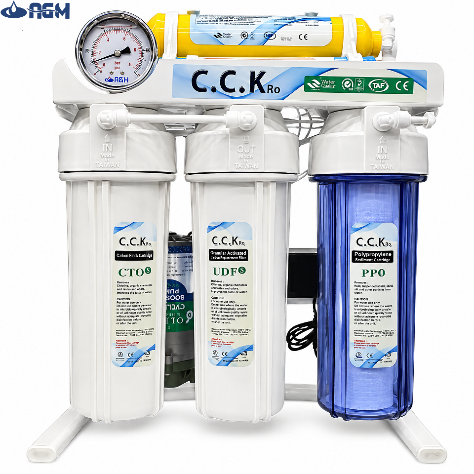 دستگاه تصفیه آب خانگی 6 مرحله cck قطعات وارداتی