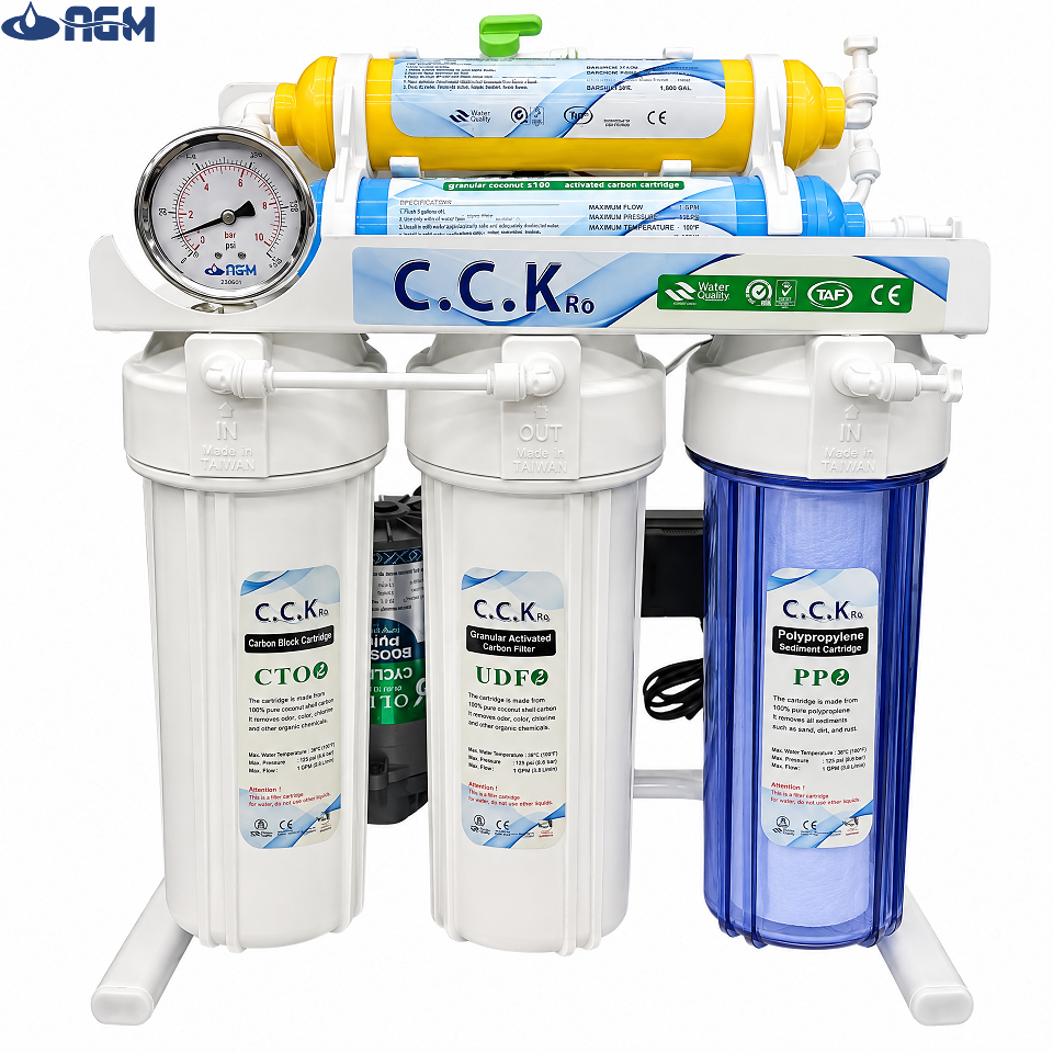 دستگاه تصفیه آب خانگی 6 مرحله cck قطعات وارداتی