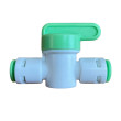 شیر بین راهی دستگاه تصفیه آب، یخچال و کولر تکومن مدل RO 1/4 TO 1/4 BALL VALVE