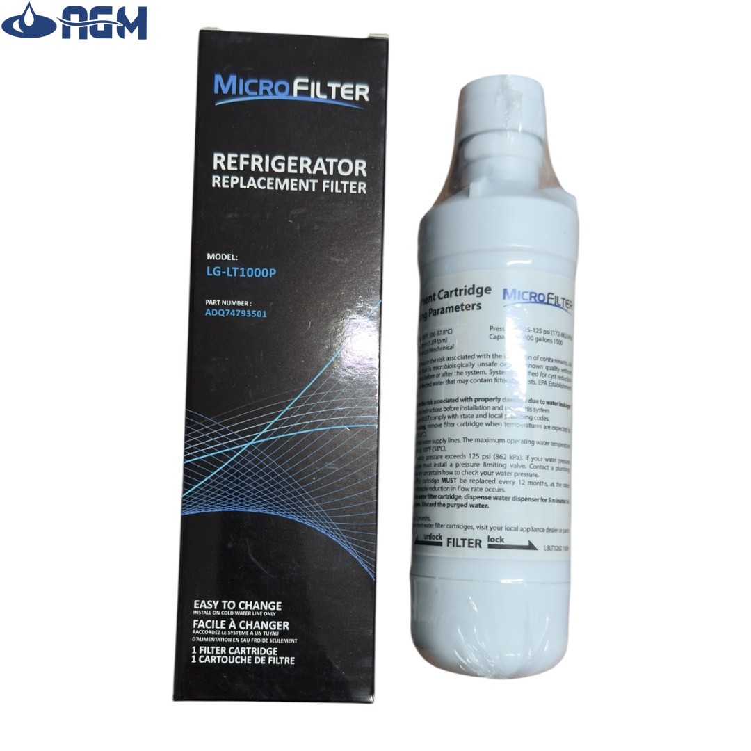 فیلتر یخچال ال جی مدل LT1000P