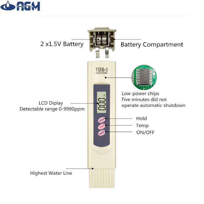 سختی سنج آب مدل TDS-3