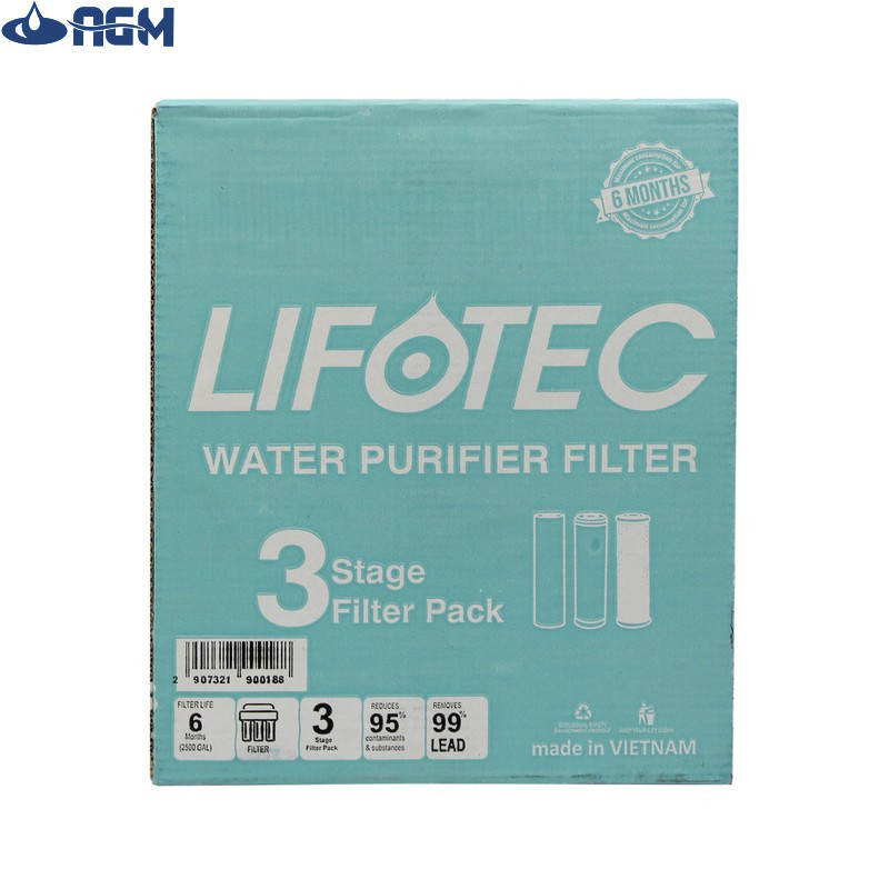 فیلتر تصفیه آب لیفوتک ویتنام  بسته 3 عددی