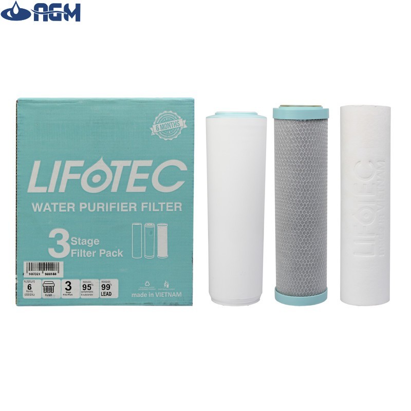 فیلتر تصفیه آب لیفوتک ویتنام  بسته 3 عددی