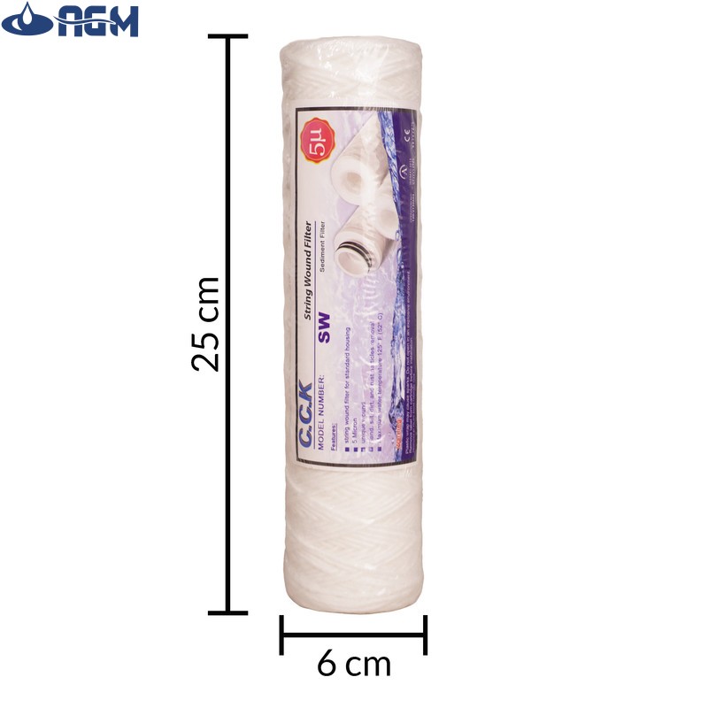 فیلتر الیافی نخ تابیده سی سی کا مدل sw