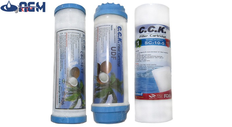 فیلتر دستگاه تصفیه آب خانگی C.C.K بسته سه عددی